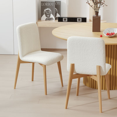 Ladonda Dining Chairs with Wood Legs