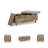 Kadira Polyester Upholstered Storage Bench-69905435
