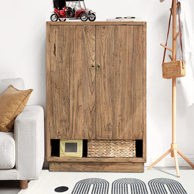 Chinese vintage shoe cabinet 24 Pair Shoe Storage Cabinet