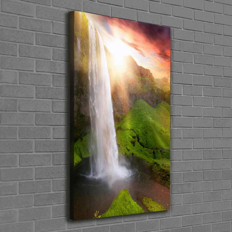 Waterfall - Wrapped Canvas Print