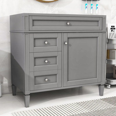 Base de meuble-lavabo simple 35,5 po seulement
