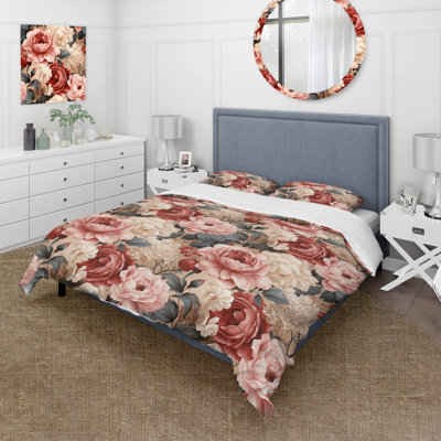 Literie intemporelle pivoine rose Gardan Serenity