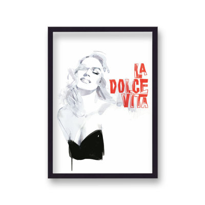 La Dolce Vita Couture by David Downton - Single Picture Frame Print