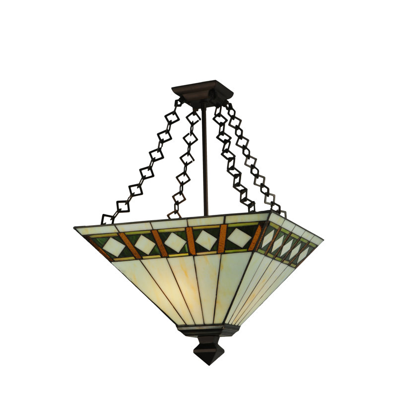 2 - Light Semi Flush Mount