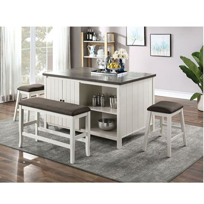 Jaems Upholstered Counter Stool