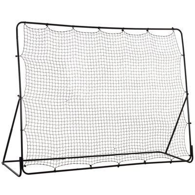 8' x 6' Soccer Rebounder Net, Adjustable Bounce Back Net