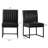 Faux Leather Upholstered Metal Side Chair-94932571