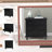 3-Drawer Storage Wood Cabinet, End Table with Pull out Tray-489370910