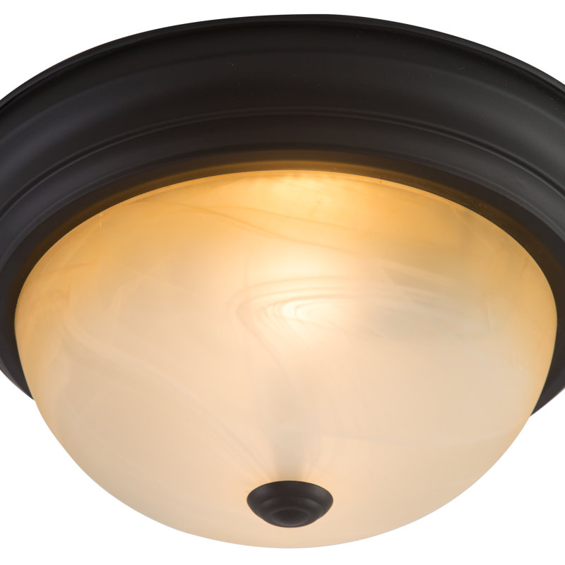 Campo Glass Flush Mount