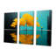 Dan - Ensemble de décoration murale paysage abstrait-108310341-108310346