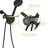 4.7" Gel Nozzle Rain Showerhead And 8 Hand Shower In Matte Black Assembly-118034399