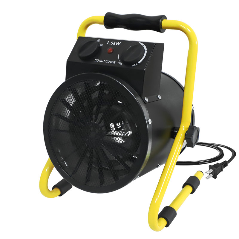 Greenhouse Heater, 1500W Electric Space Heater with Overheat Protection