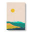 Nordic Minimalist Landscape No.1 - Wrapped Canvas-61877320
