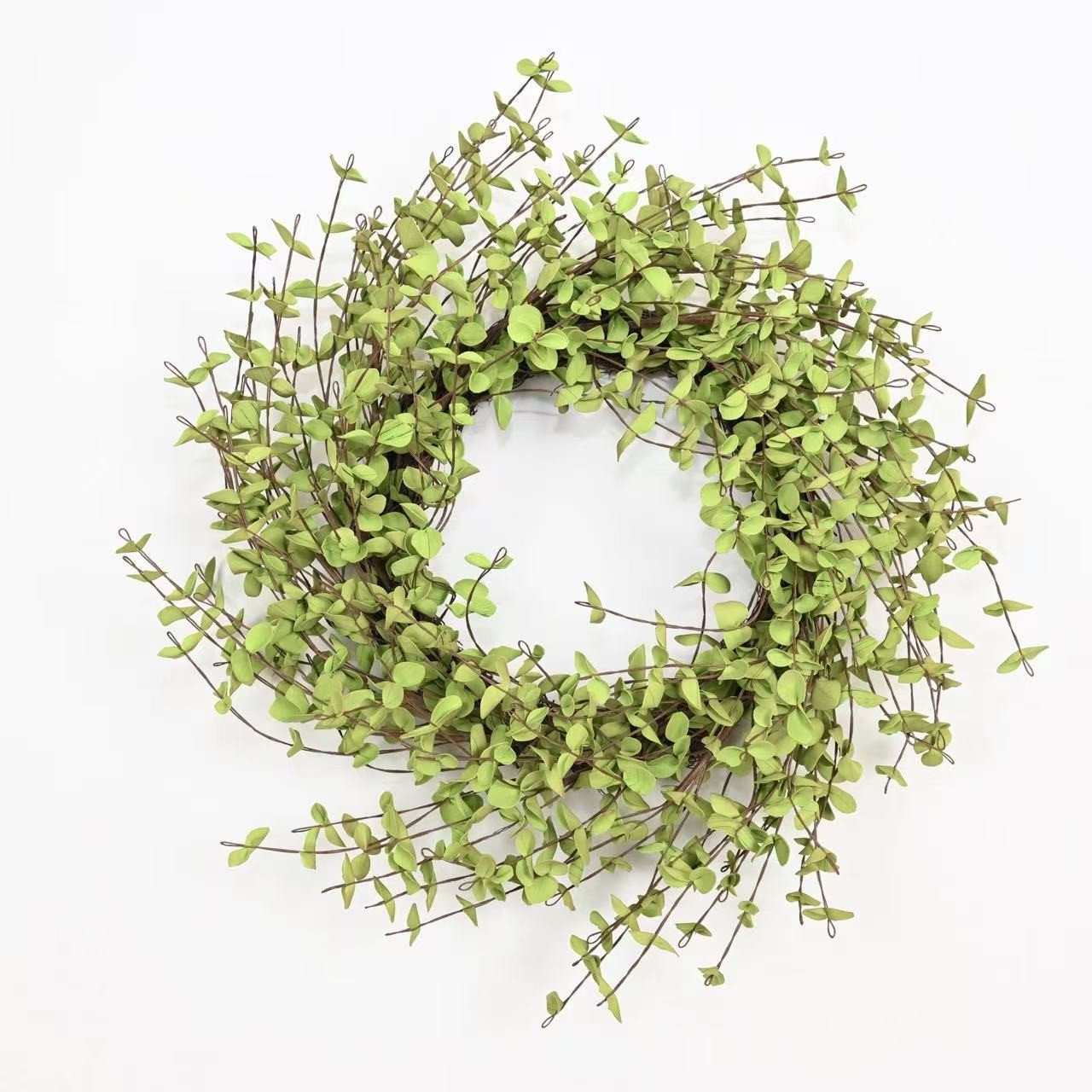 22" Handcrafted Mini Eucalyptus Wedding Wreath