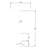 Sheryl Metal Martini Table With Geometric Base-640479432