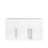 Stackable Wall Mounted Storage Cabinet, White