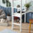 Twin Solid Wood Loft Bed with Built-In Desk-4882458