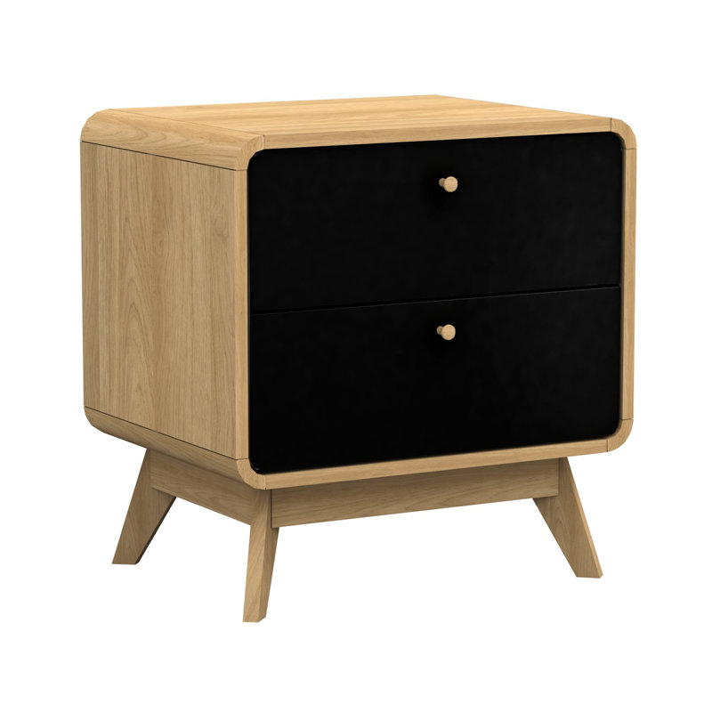 Brook Piece Bedroom Set, Oak/Black