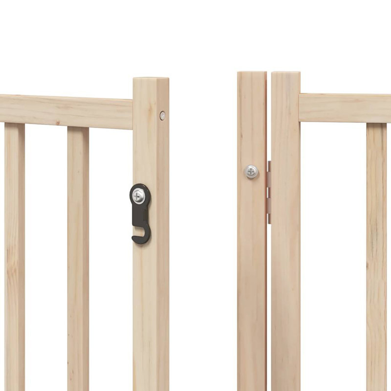Cateline Solid Wood Dog House Door, 90cm H x 960cm W x 2cm D, Beige