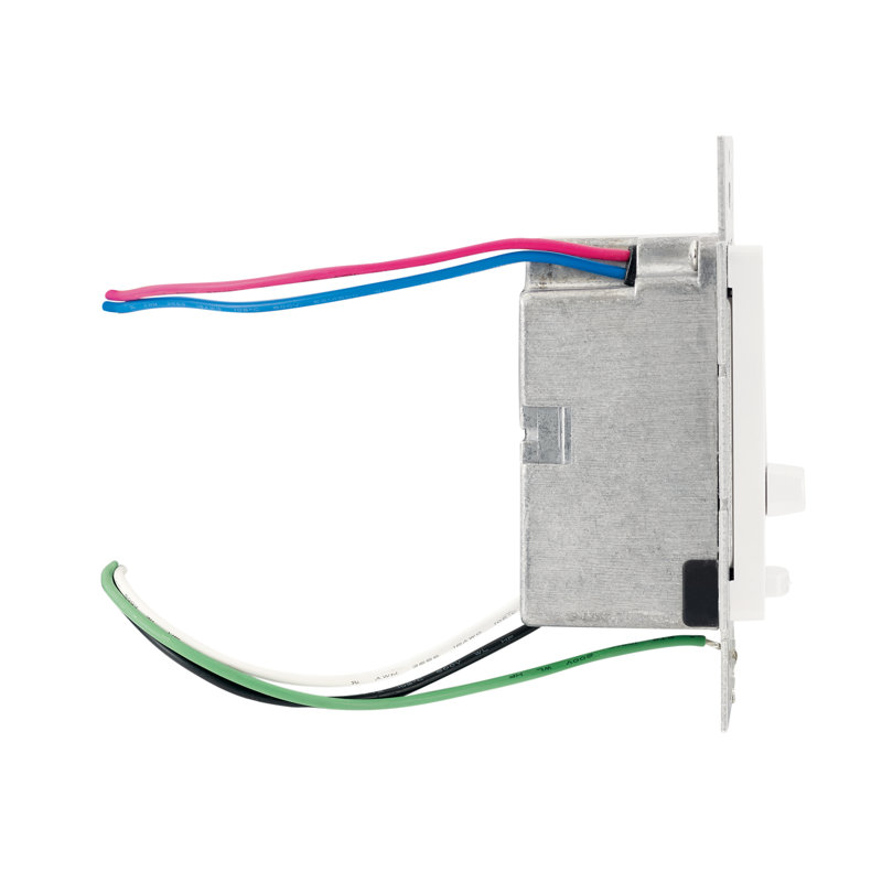 White Aluminum Modern LED Driver Dimmer Switch