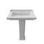 VALARTE PEDESTAL SINK, 31", WHITE, 8" DRILLING-864414676