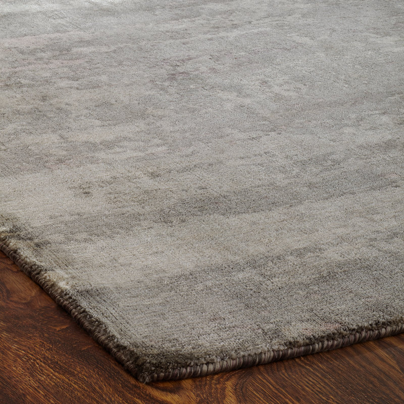 Eclectic Area Rug in Gray, Rectangle 2' x 3'