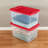 Sterilite 64 Qt. Plastic Latching Lid Storage Bin Container Tote, 6 Pack