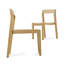Wood Outdoor Stacking Dining Side Chair