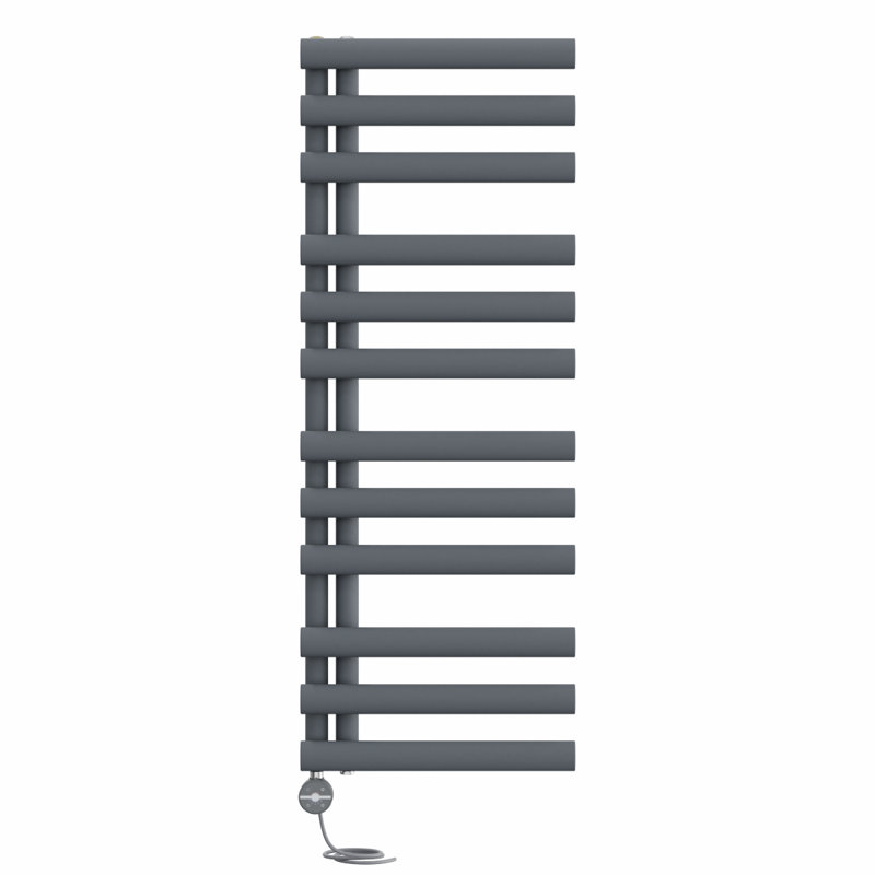 Nenita Designer Towel Rail Heated Towel Rails, Anthracite