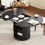 Table de salle à manger extensible avec rangement-750937293
