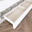 Lit de jour simple tapissier moderne avec lit gigogne, 3 tiroirs-624629460