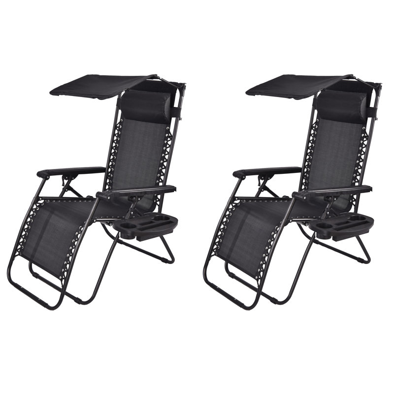 Fauteuil inclinable Mir, Noir