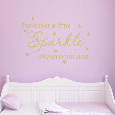Ashwin Text & Numbers Wall Sticker / Decal