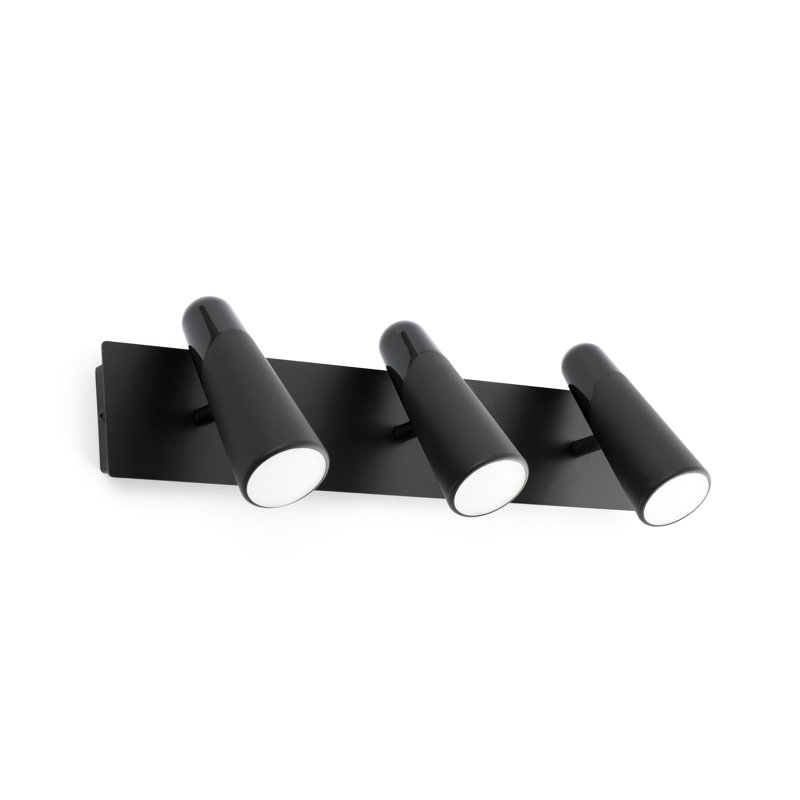 Correll 1-Light Armed Sconce, Black