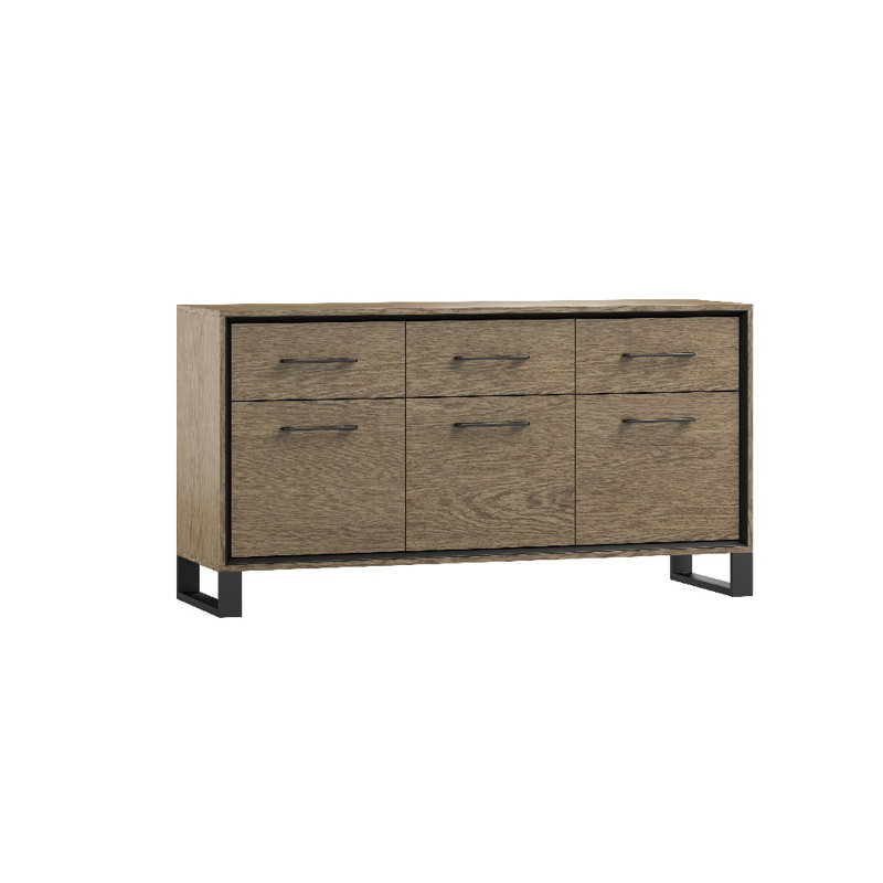 Henk 151cm W 3 - Drawer Chest of Drawers