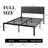 Baca Metal Platform Bed Frame with Upholstered Headboard-1276955720-1247558105