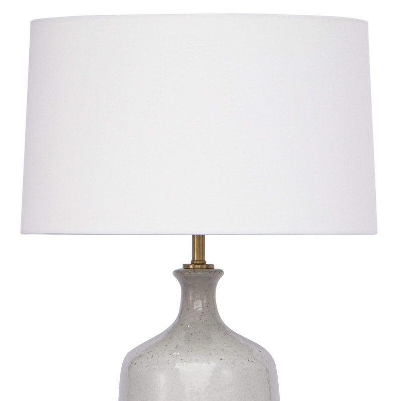 Glace Table Lamp, White