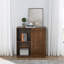 Buffet Mid-Century avec 2 portes coulissantes