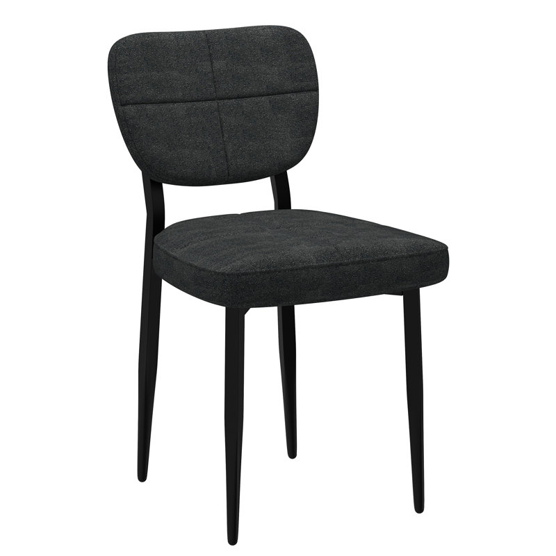 Chaise de salle à manger Clarkston, Noir
