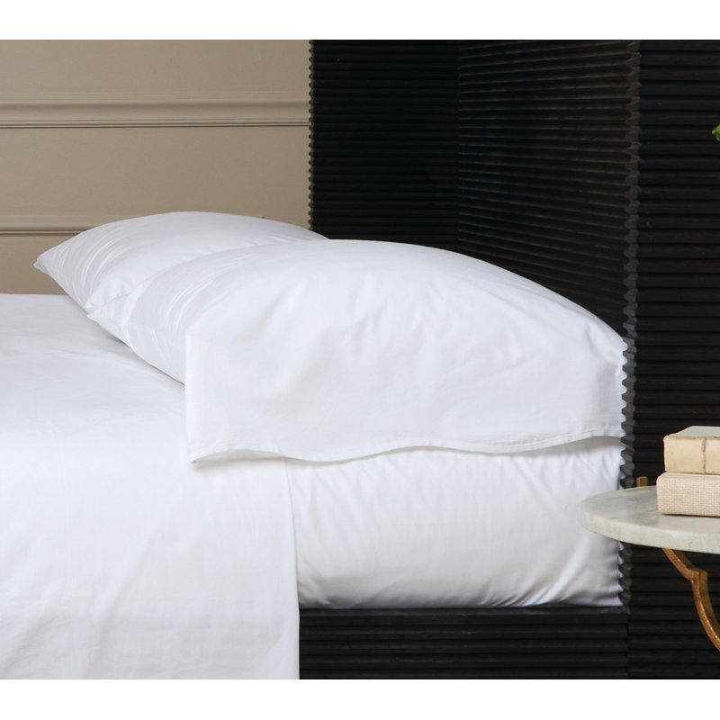 Skylar Sheet Set, Twin Sheet Set with 1 Pillowcase, White