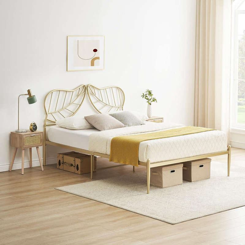 Grand lit plateforme Alexandrina