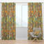 Panneau de rideau simple semi-diaphane avec passe-tringle Paisley-1566089422