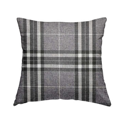 Vassallo Plaid Square Cushion