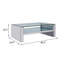 Table basse, miroir et faux cristaux
