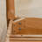 Cherry Wood Color Rectangular Solid Wood Dining Table