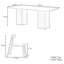 Retro light luxury rectangular dining table set-102552084