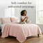 Ensemble de courtepointe réversible surdimensionnée et légère avec taies décoratives Southshore Fine Linens-65573750-40261341