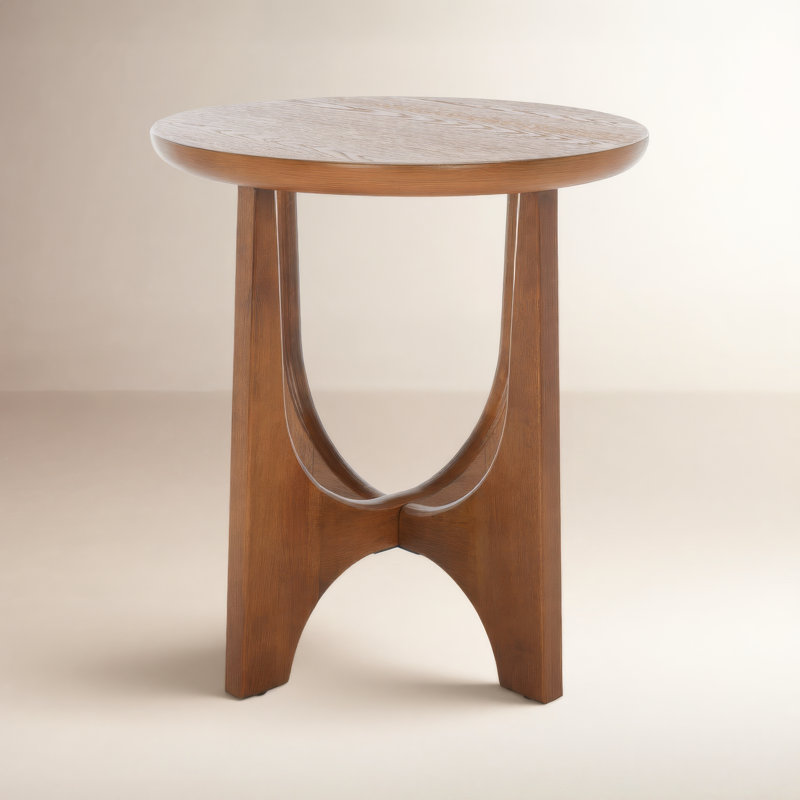 Brooklyn End Table, Medium Oak