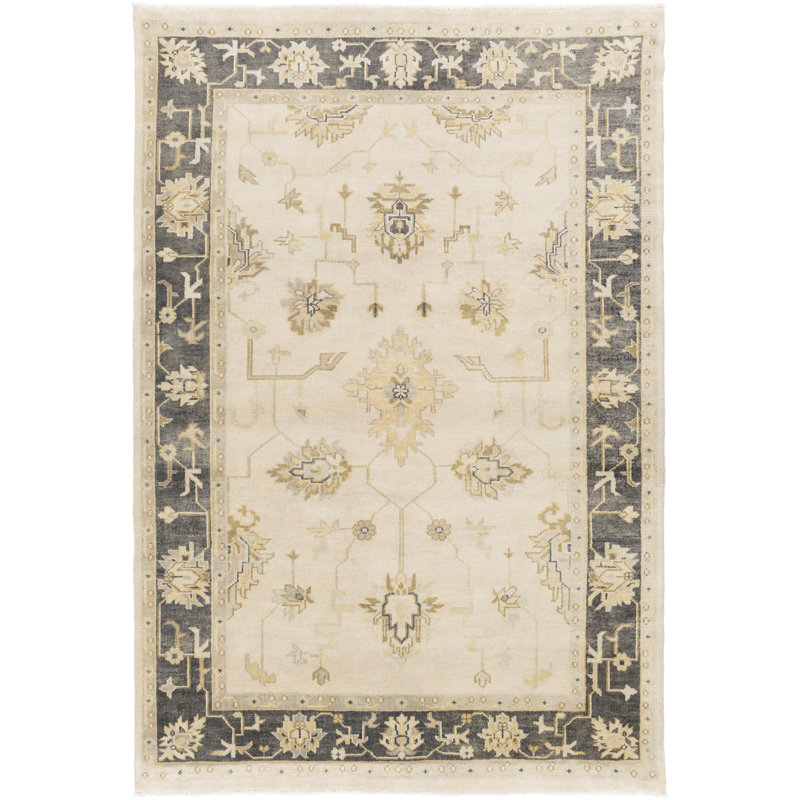 Visconti Wool Oriental Indoor Rug, Rectangle 2' x 3'