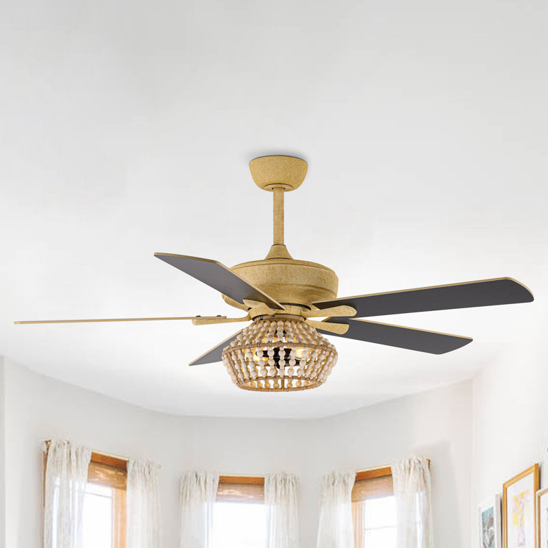La Mott 52'' Ceiling Fan with Light Kit